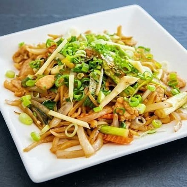 Ginger Scallion Stir Fried.