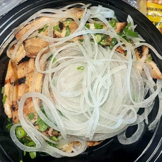 Grilled Chicken Noodle Soup