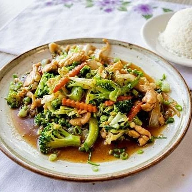 Broccoli Stir Fried with Meat.