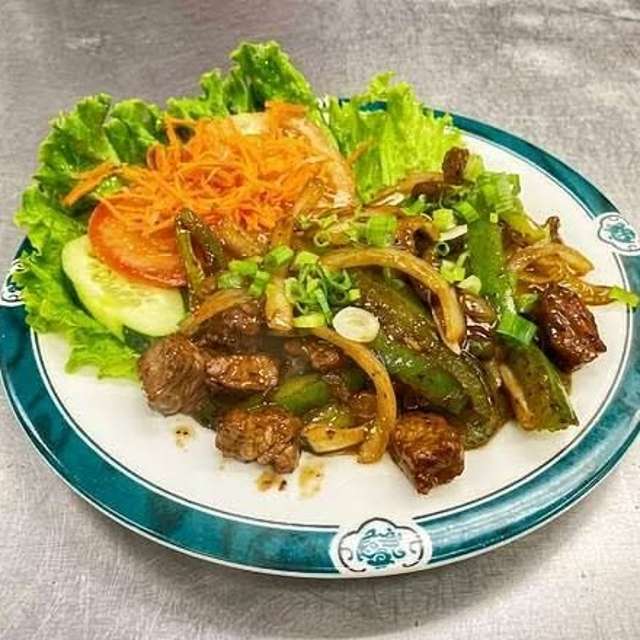 Pepper Steak (Beef Tenderloin).