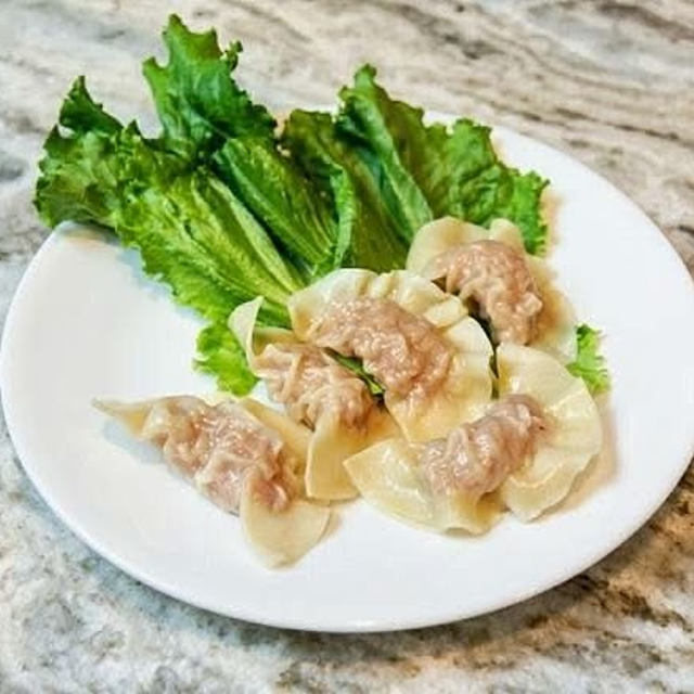 Steamed or Fried Pork Dumplings.