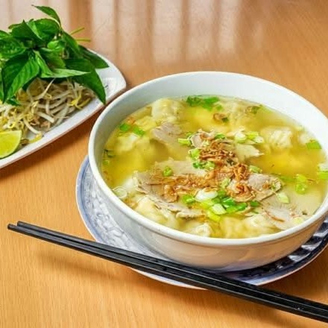 Wonton Noodle Soup.