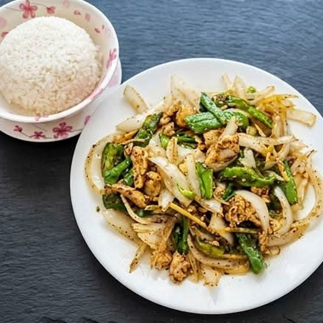 Lemongrass Pepper Sauce Stir Fried.
