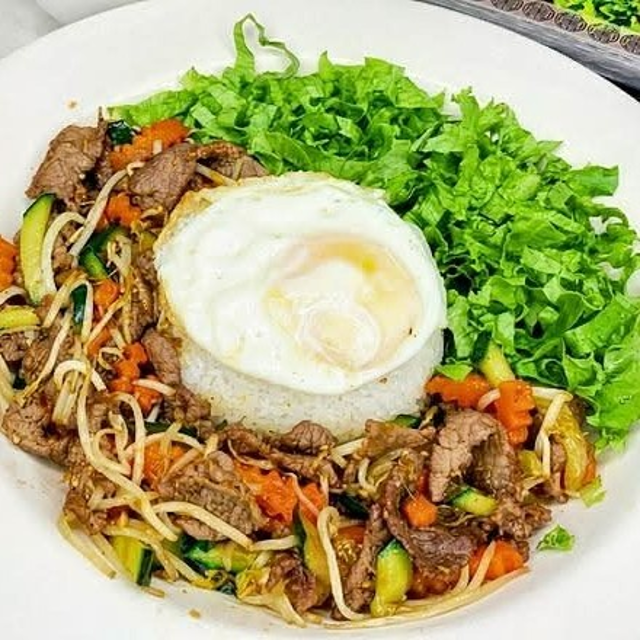 Beef Bibimbap Bowl.