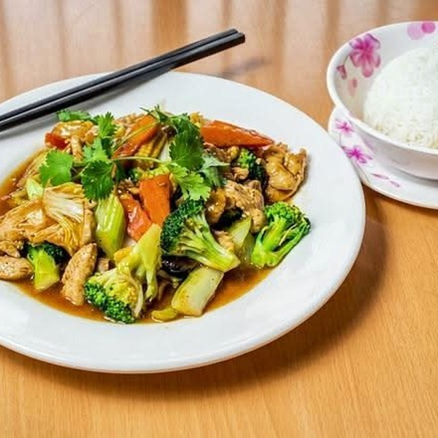 Mixed Vegetables Stir Fried with Meat.