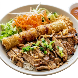 Grilled Combination Vermicelli Noodle Bowl