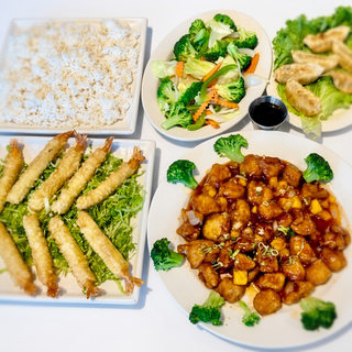 Meal Plan B - Tempura Shrimp & Orange Chicken
